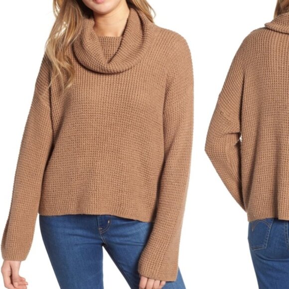 BP Chunky Thermal Cowl Neck Sweater - XS - Picture 1 of 4